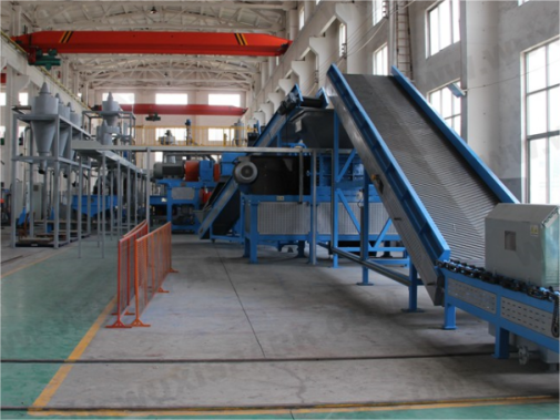 Rubber & Tire Recycling Plant