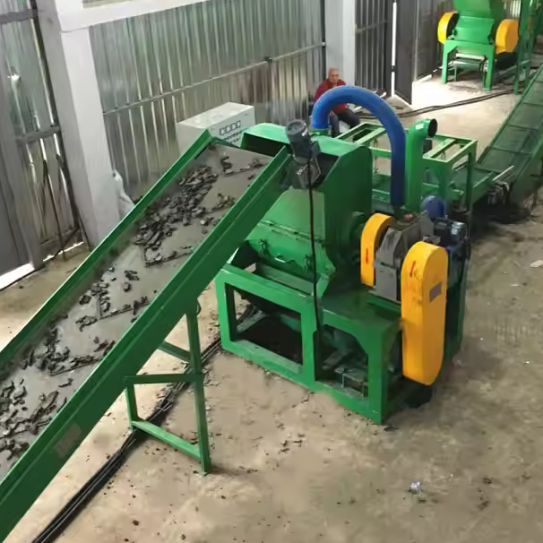 Rubber & Tire Recycling Plant